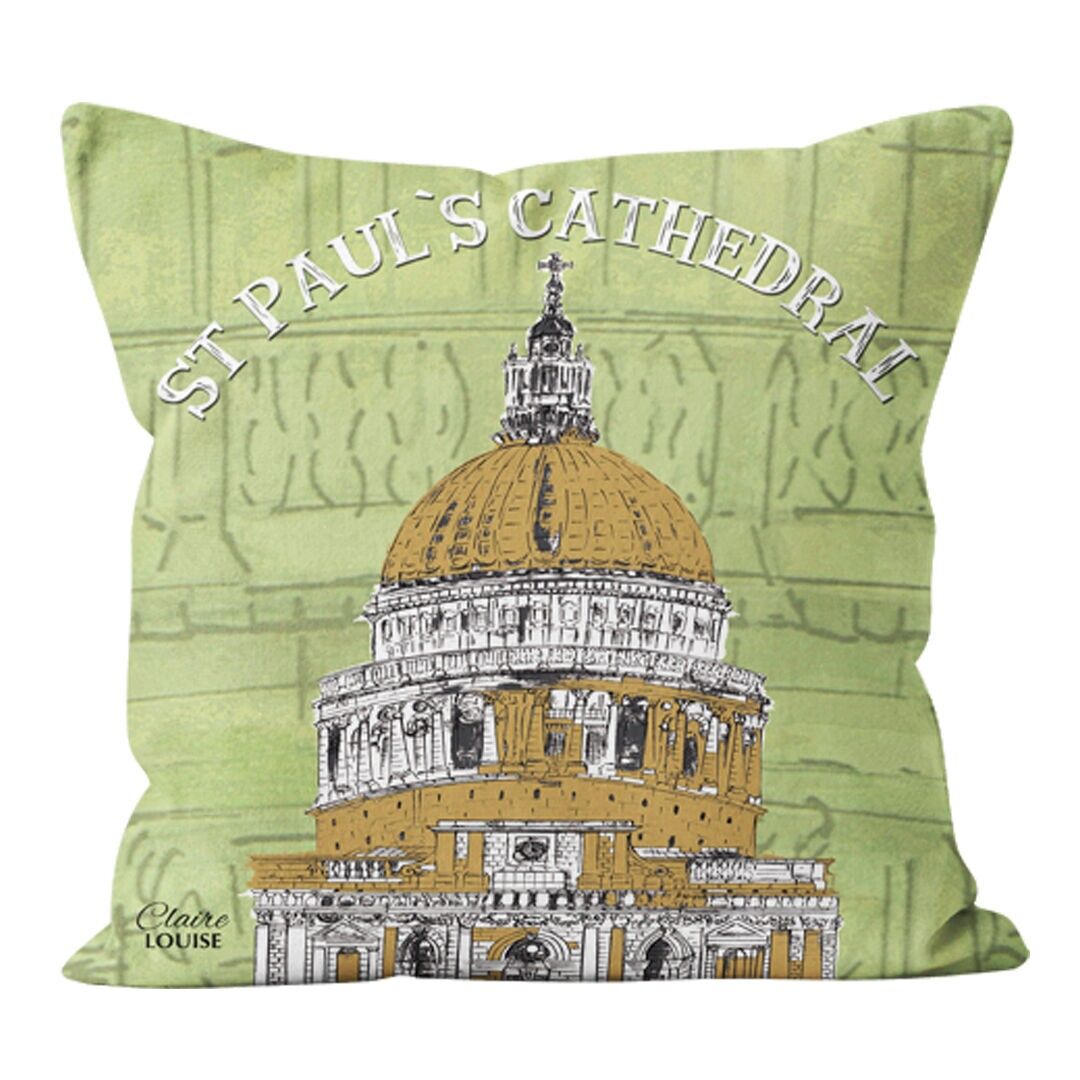 Coussin Icônes urbaines de la cathédrale Saint-Paul