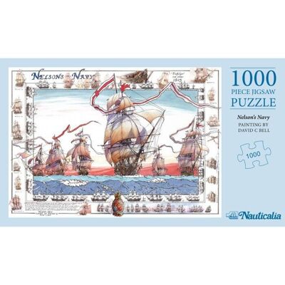 Puzzle de 1 000 pièces : La Marine de Nelson par David Bell