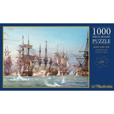 Puzzle de 1 000 pièces « La Bataille du Nil » de David Bell