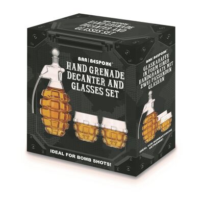 Bar Bespoke Grenade Decanter Set