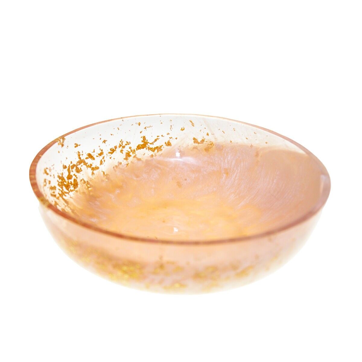 Resin glitter salad bowl 28x28x8cm