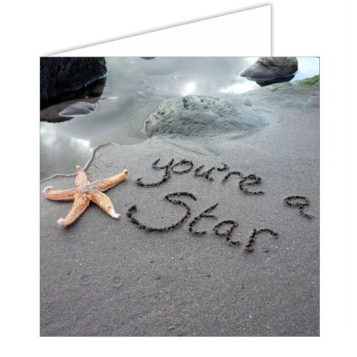 Carta SandScript "Sei una stella"