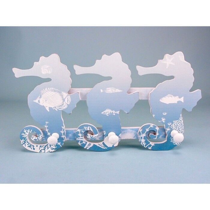 Ganci appendiabiti a forma di cavalluccio marino, 33x18 cm