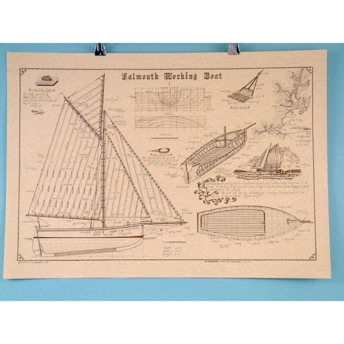 Barca da lavoro Falmouth 63x45cm, pergamena