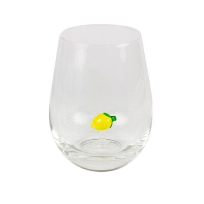 Vaso con Limón en Miniatura