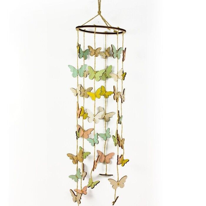 Mobile con farfalle, 70 cm