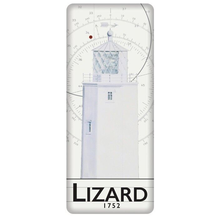 Calamita da frigorifero a forma di faro di lucertola, 12 cm