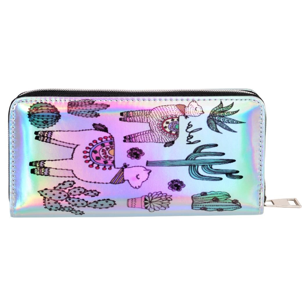 [ PG39-6 ] Portafoglio Lama Lady