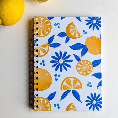 Quaderno A5 - Rilegatura a spirale - Limoni
