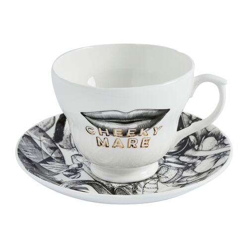 Cheeky Mare Signature Cup & Saucer