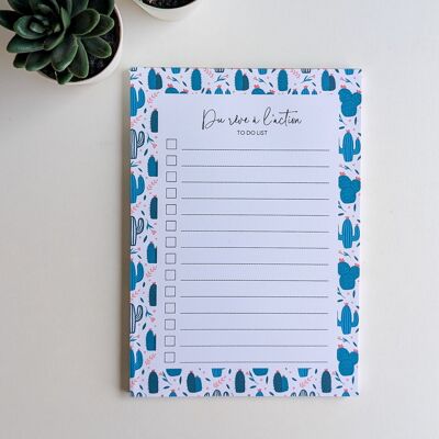 Lista delle cose da fare A5 - Cactus e fiori
