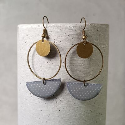 Cheverny earrings - polka dots 0446