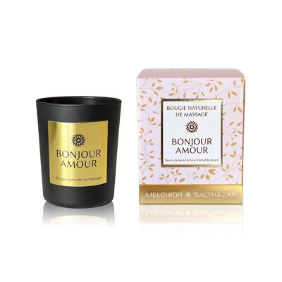 Bonjour Amour - Natural Massage Candle