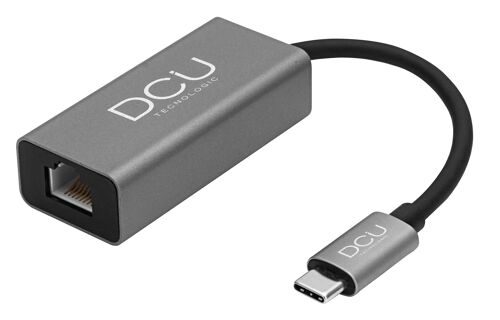 Adaptador USB tipo C a RJ45 Gigabit Ethernet 1000Mbps