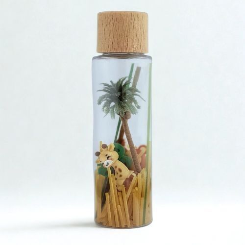 Botella sensorial "Happy Safari"
