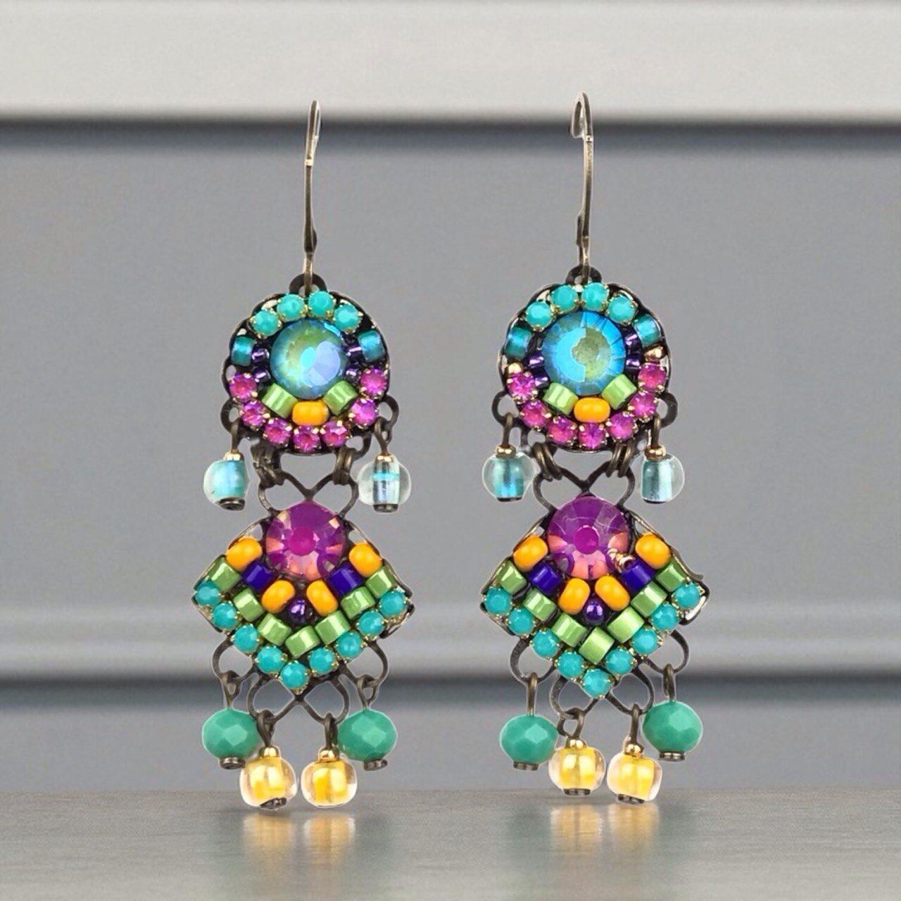 Orecchini di cristallo Dorian