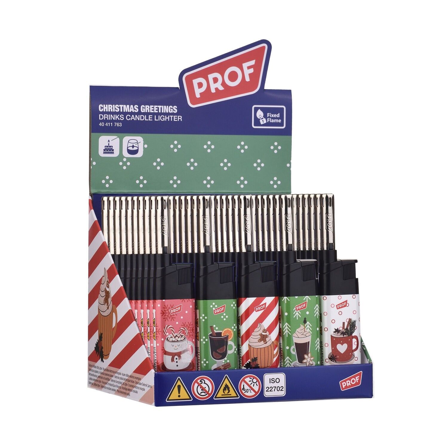 Encendedores de velas con sabor a bebida de invierno x50