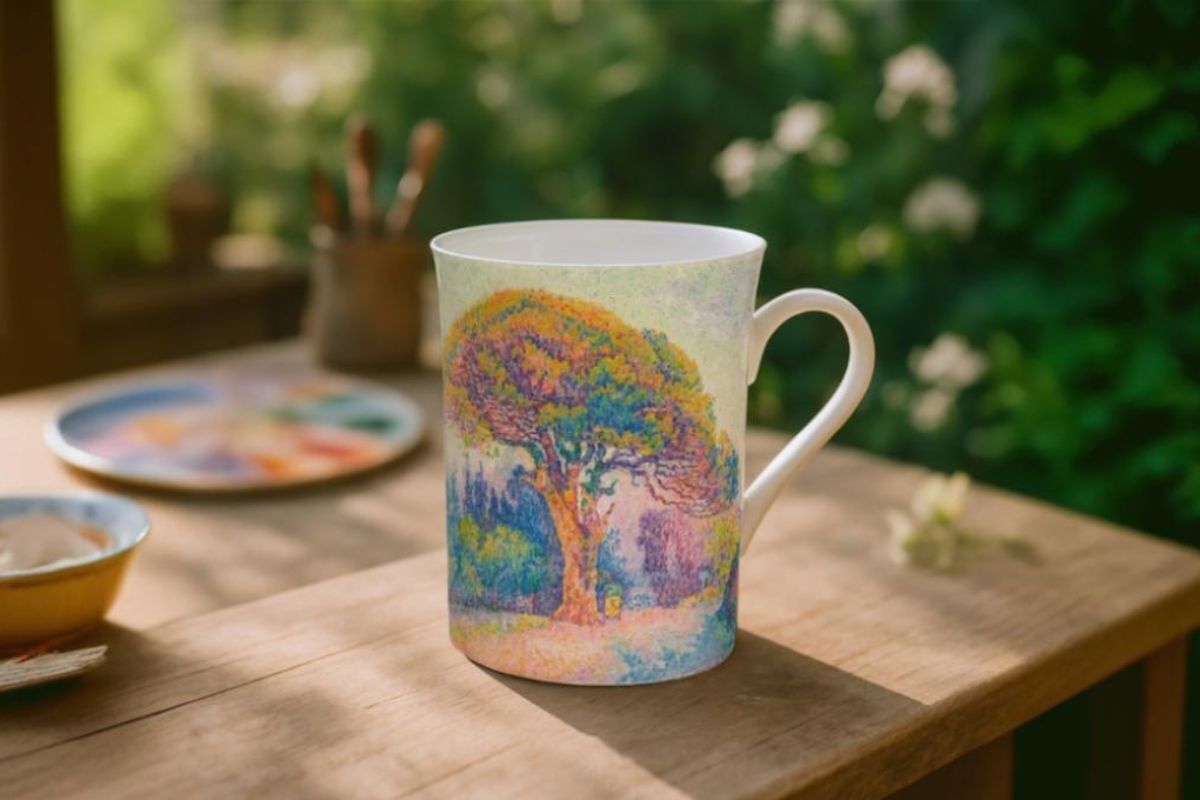 TAZZA IN PORCELLANA 300 ML – LE PIN DE BERTAUD, P.SIGNAC