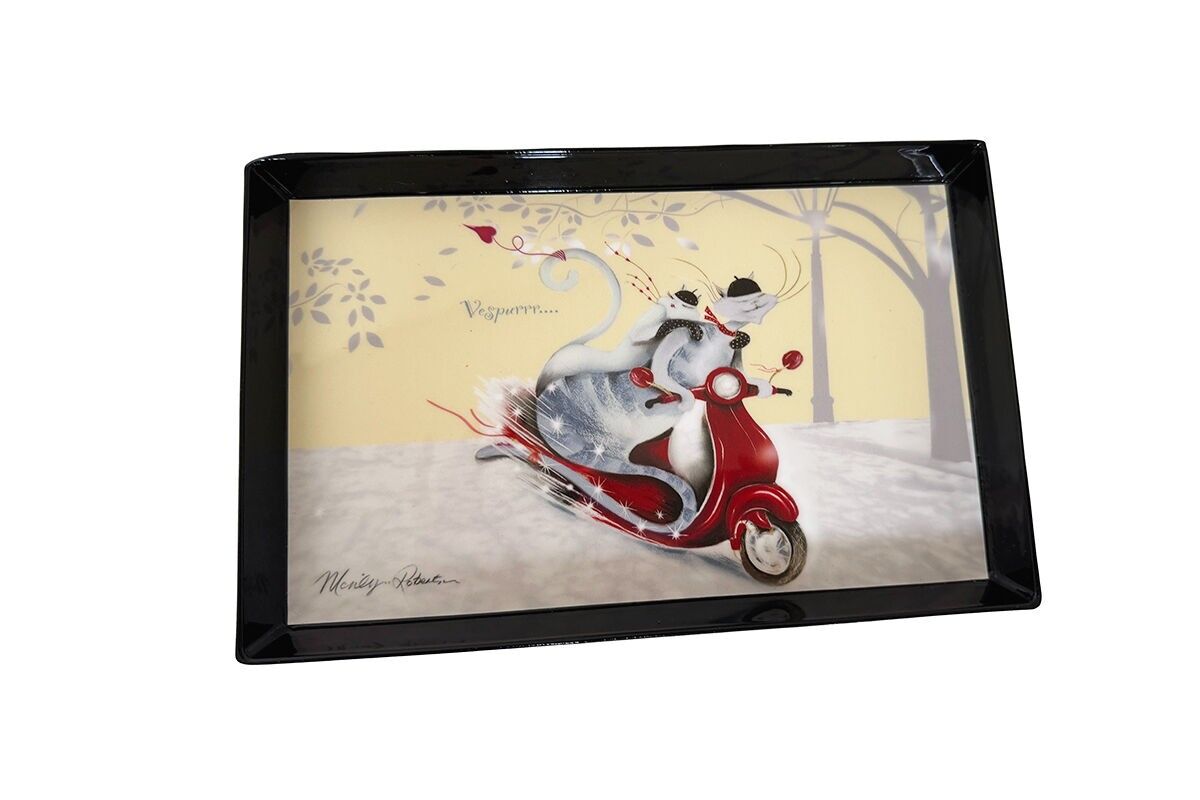 VASSOIO RETTANGOLARE PM VESPA-CATITUDES BY M.ROBERTSON - CASA