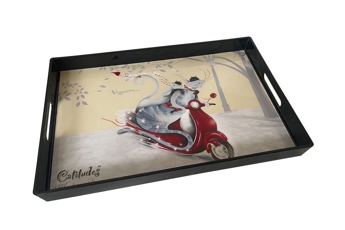 VASSOIO RETTANGOLARE GM VESPA-CATITUDES DI M.ROBERTSON - CASA