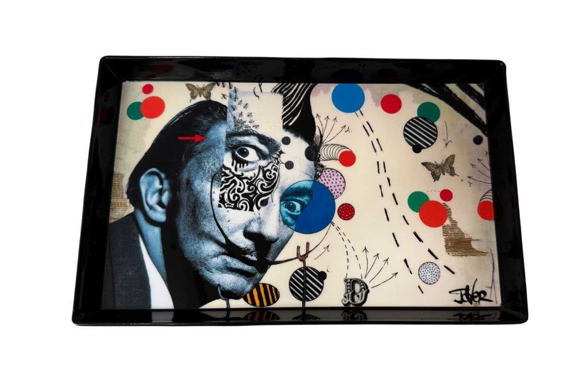 VASSOIO RETTANGOLARE DALI PM L.JOVER - CASA