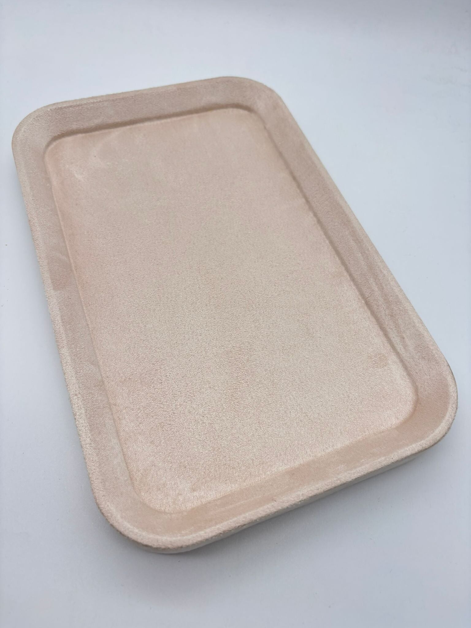 Espositore per vassoi rettangolari beige