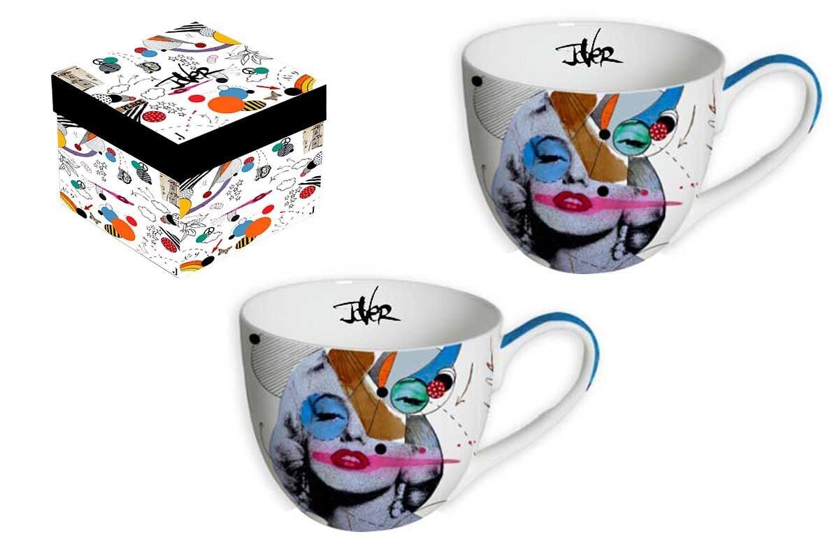 BOX 2 MGS PORZELLANFRÜHSTÜCKE 500 ML MARILYN L.JOVER - L.JOVER