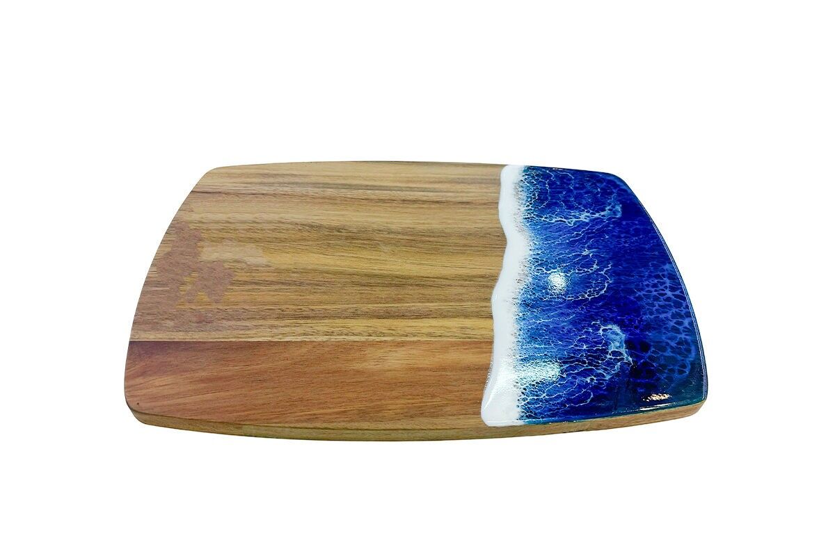 PANNELLO DI ACACIA E RESINA EPOSSIDICA - HOME