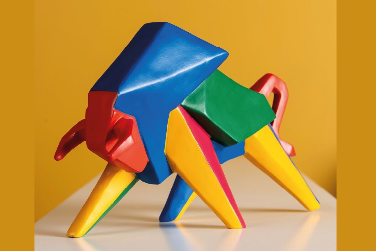 DG3476 – GEOMETRISCHER FARBSTIER – M SPIRIT