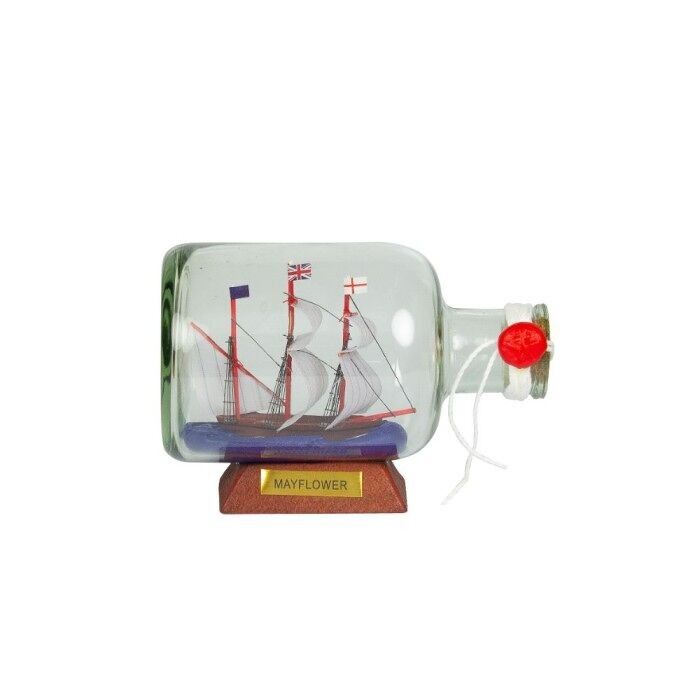 Nave in bottiglia Mayflower, 14 cm
