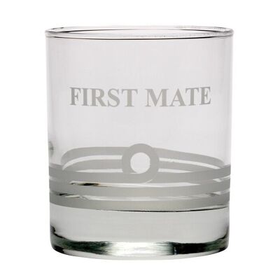 Vaso de whisky "First Mate" de 260 ml