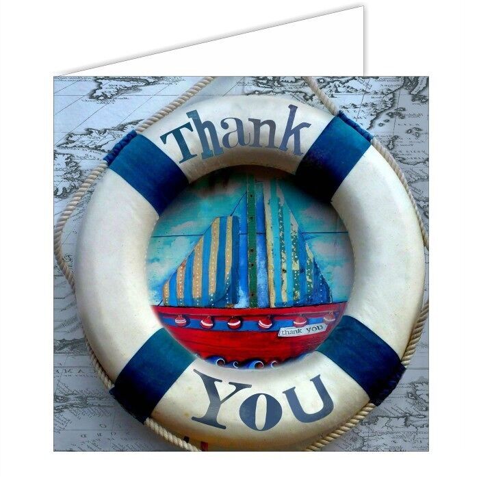 Biglietto d'auguri - Grazie, Life Ring