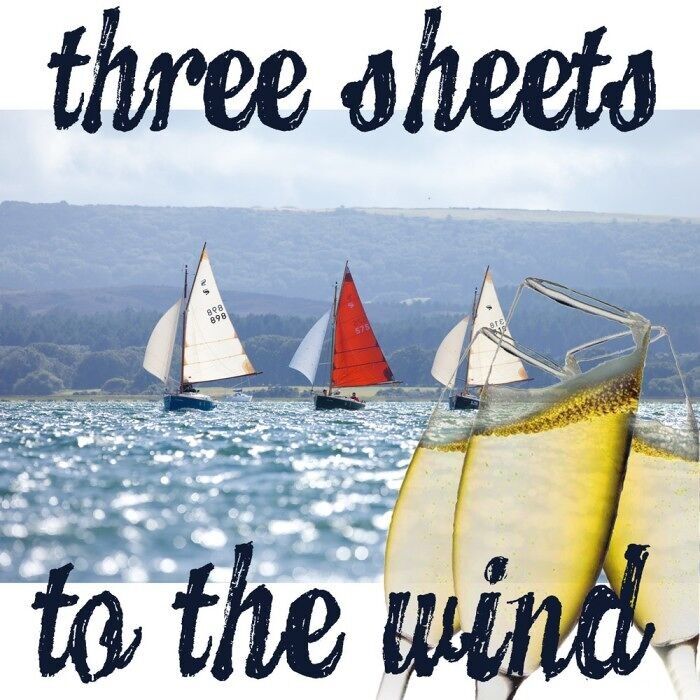 Biglietto d'auguri - Tre fogli al vento