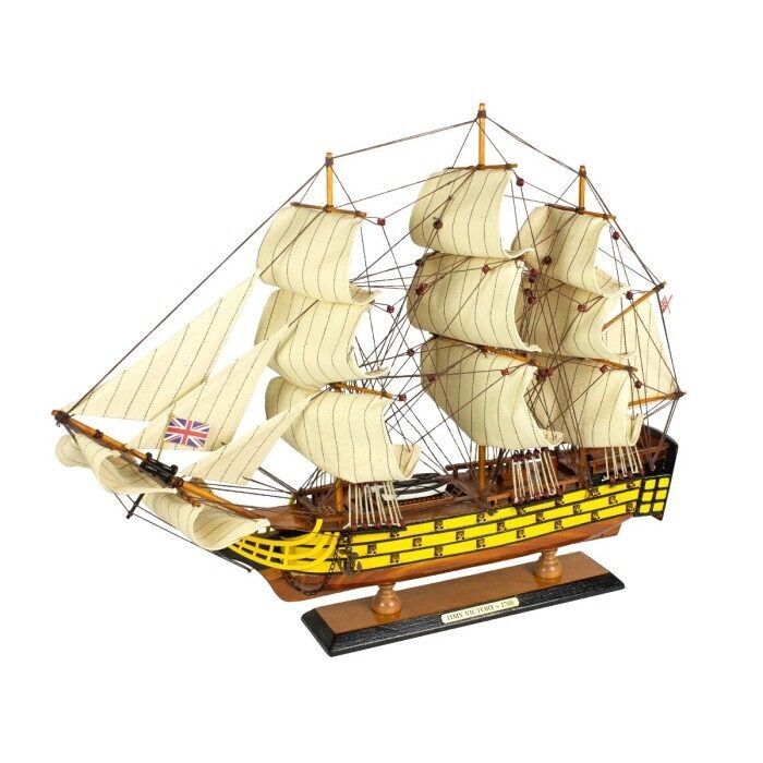 Nelsons Flaggschiff HMS Victory Schiffsmodell, 60 cm
