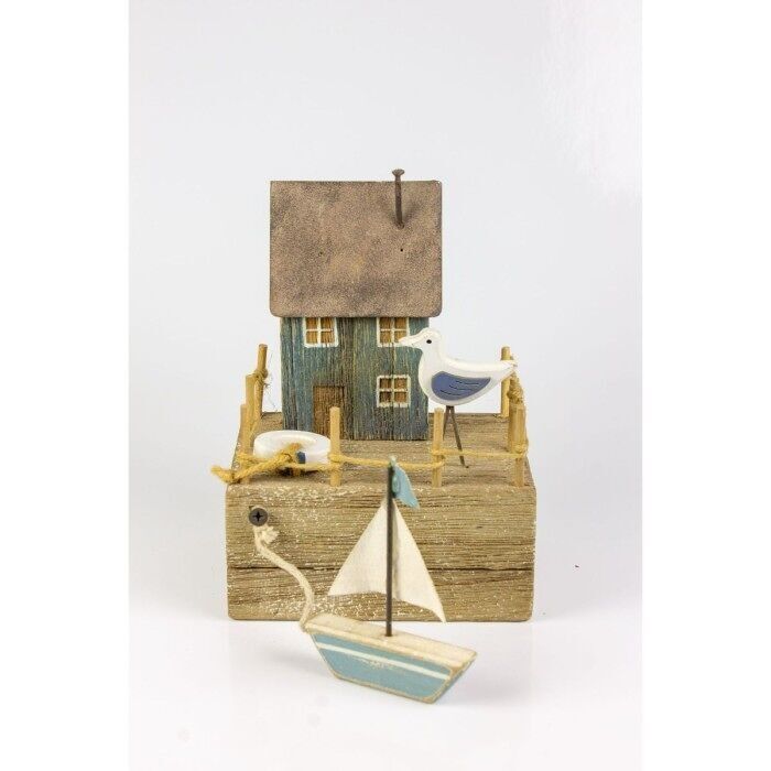 Cottage sul porto con yacht, 17 cm