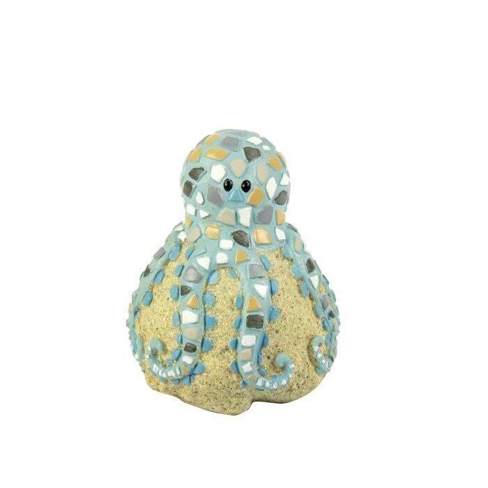 Polipo a mosaico su roccia, 9 cm