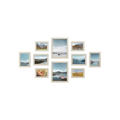 Conjunto de 10 fotografías
