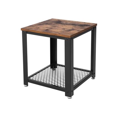Bijzettafel di design industriale con gallo