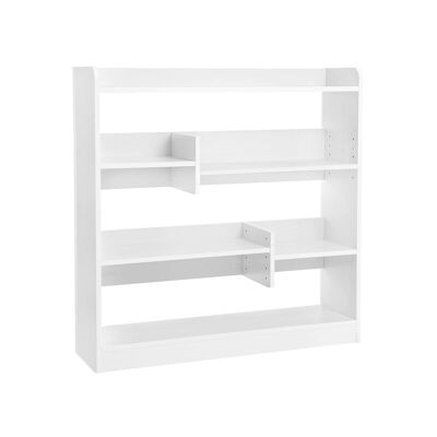 Verstelbare boekenplank wit