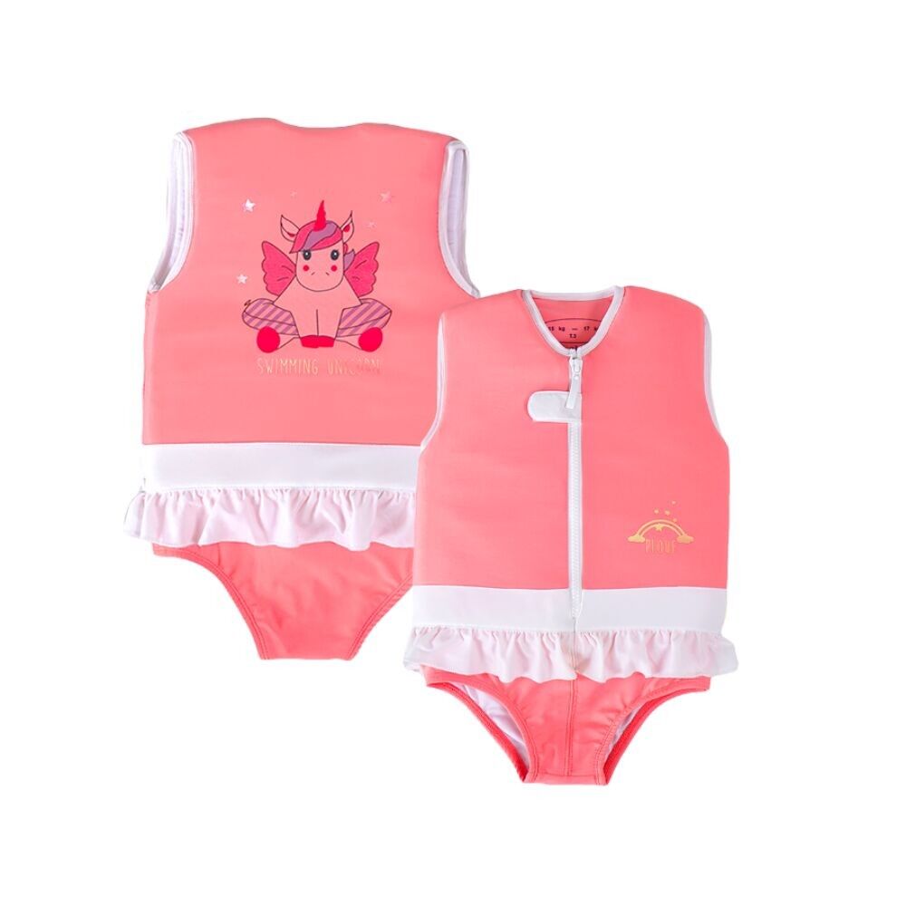 Costume da bagno galleggiante per bambina: unicorno