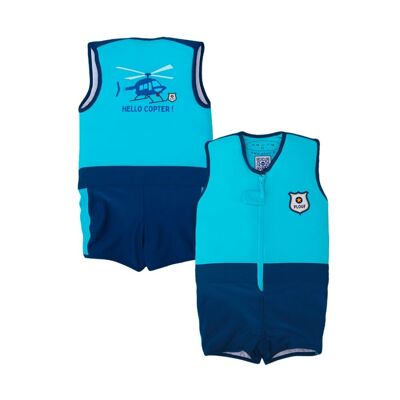 Maillot de bain flottant garçon : Hélico
