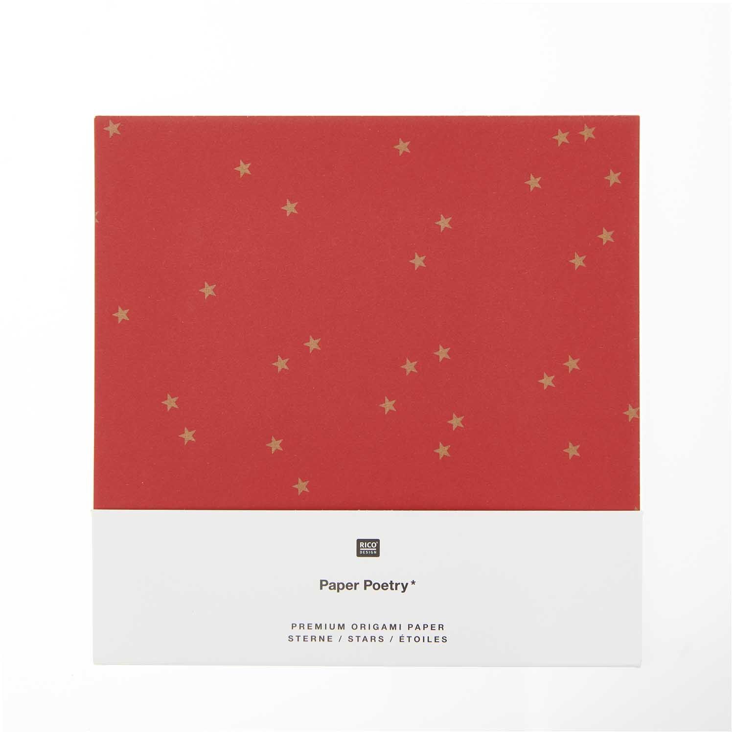 Carta origami per stelle