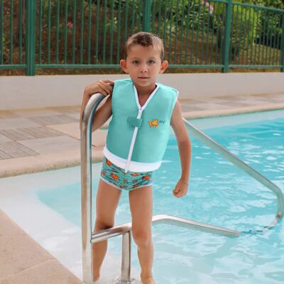 Traje de baño flotante Piranha para niños