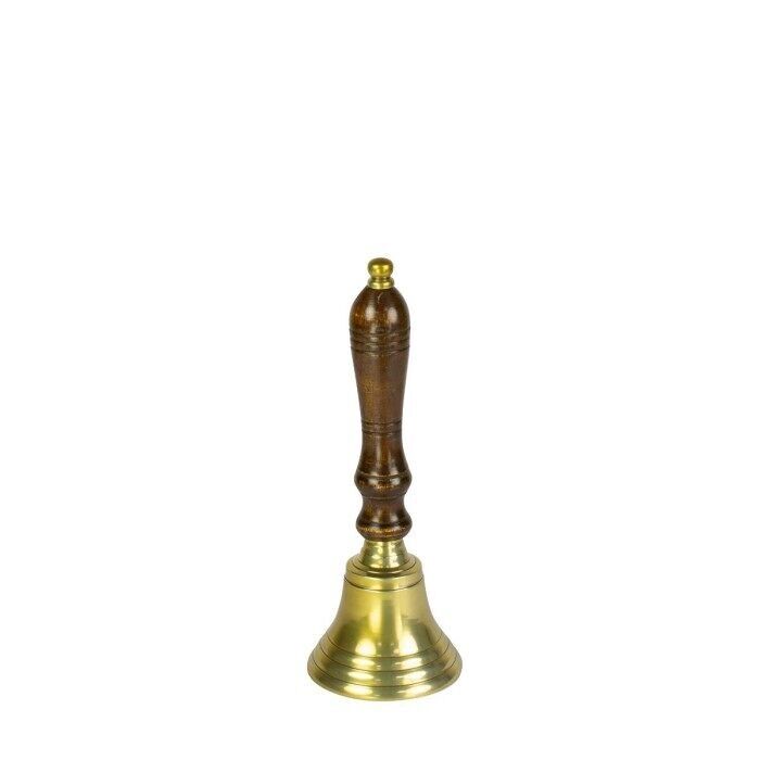 Campanello in alluminio da 3", finitura ottone anticato