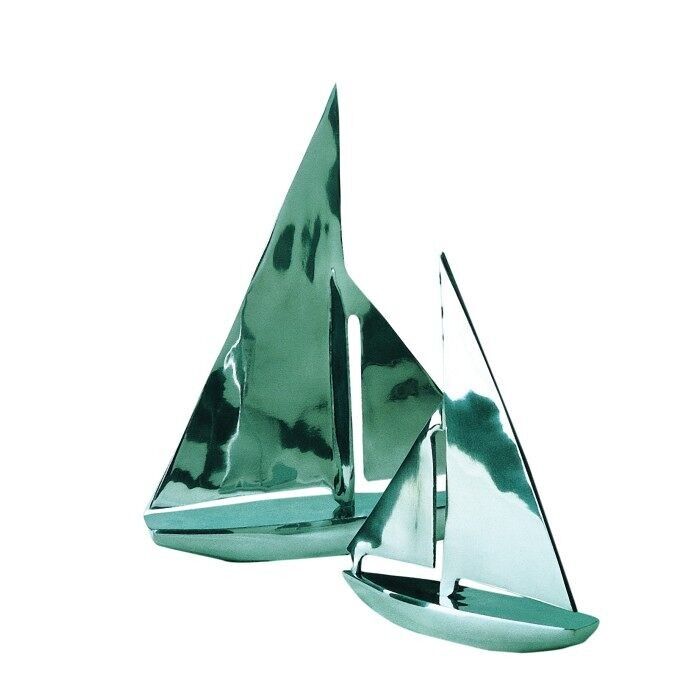 Scultura in alluminio per yacht, 20 cm
