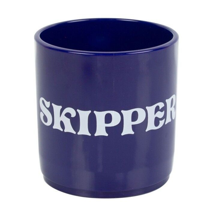 Tazza impilabile infrangibile "Skipper", blu, 245 ml