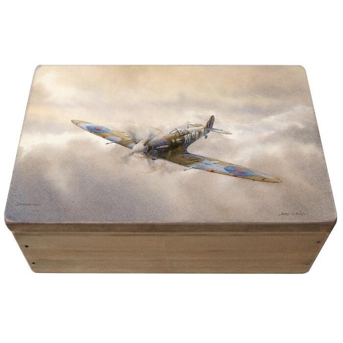 Scatola David Bell Spitfire AB910, 15x10cm