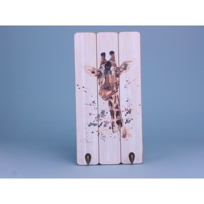 Ganci da parete a forma di giraffa di Meg Hawkins, 40x20 cm