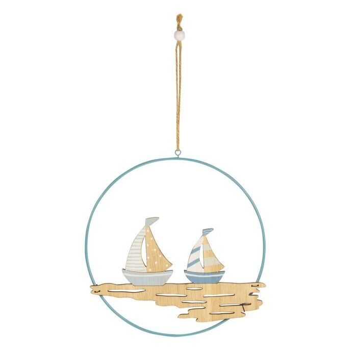 Appendino per yacht in anello metallico, 20 cm