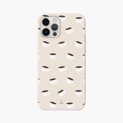 Eco-Friendly Phone Case For iPhone 12 Pro Max - Coffee | Natch by Afgraphics